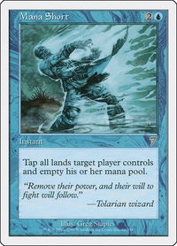 Mana Short - 7th Edition (7ED) #86 - Rare Magic: The Gathering Trading Card