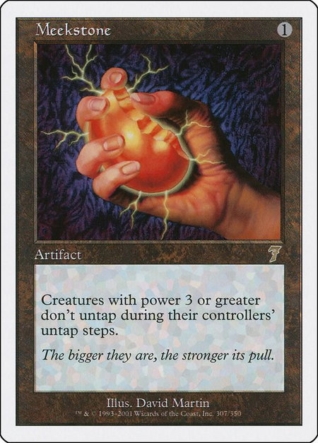 Meekstone - 7th Edition Magic: The Gathering trading card
