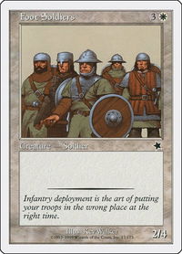Foot Soldiers - Starter 1999 (S99) #17 - Common Magic: The Gathering Trading Card