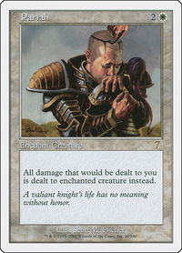 Pariah - 7th Edition (7ED) #30 - Rare Magic: The Gathering Trading Card