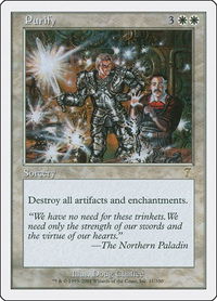 Purify - 7th Edition (7ED) #31 - Rare Magic: The Gathering Trading Card
