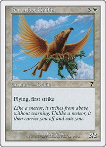 Razorfoot Griffin - 7th Edition (7ED) #32 - Common Magic: The Gathering Trading Card