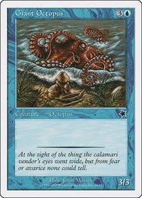 Giant Octopus - Starter 1999 (S99) #39 - Common Magic: The Gathering Trading Card