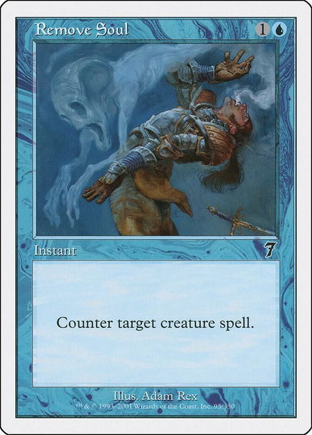 Remove Soul - 7th Edition Magic: The Gathering trading card