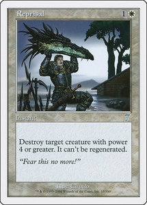 Reprisal - 7th Edition (7ED) #33 - Uncommon Magic: The Gathering Trading Card