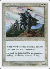 Seasoned Marshal - 7th Edition (7ED) #40 - Uncommon Magic: The Gathering Trading Card