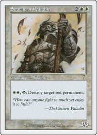 Southern Paladin - 7th Edition (7ED) #46 - Rare Magic: The Gathering Trading Card
