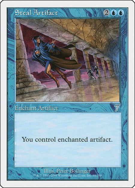Steal Artifact - 7th Edition Magic: The Gathering trading card