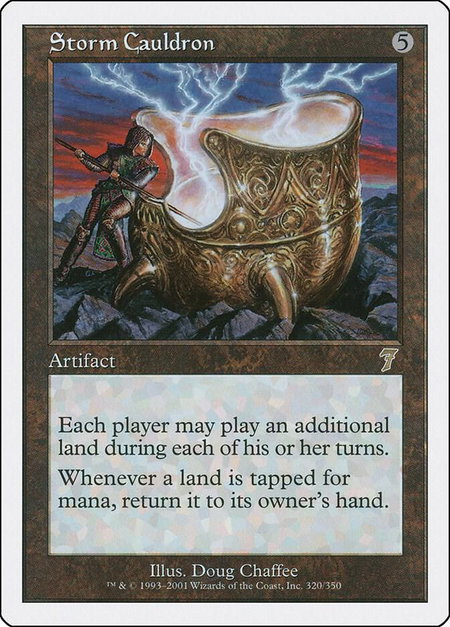 Storm Cauldron - 7th Edition Magic: The Gathering trading card