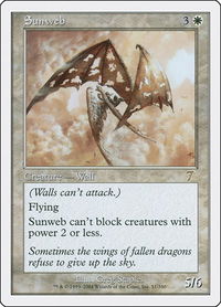 Sunweb - 7th Edition (7ED) #51 - Rare Magic: The Gathering Trading Card