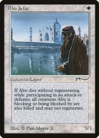 Abu Ja'far - Arabian Nights (ARN) #null - Uncommon Magic: The Gathering Trading Card