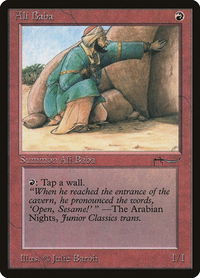 Ali Baba - Arabian Nights (ARN) #null - Uncommon Magic: The Gathering Trading Card
