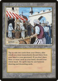 Bazaar of Baghdad - Arabian Nights (ARN) #null - Uncommon Magic: The Gathering Trading Card
