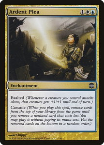 Ardent Plea - Alara Reborn (ARB) #1 - Uncommon Magic: The Gathering Trading Card