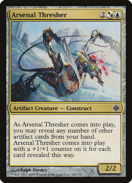 Arsenal Thresher - Alara Reborn Magic: The Gathering trading card