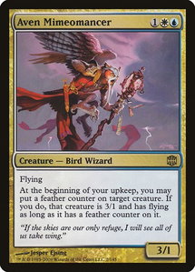 Aven Mimeomancer - Alara Reborn (ARB) #2 - Rare Magic: The Gathering Trading Card