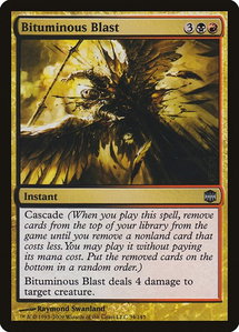 Bituminous Blast - Alara Reborn (ARB) #34 - Uncommon Magic: The Gathering Trading Card