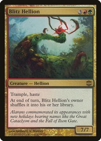 Blitz Hellion - Alara Reborn (ARB) #49 - Rare Magic: The Gathering Trading Card