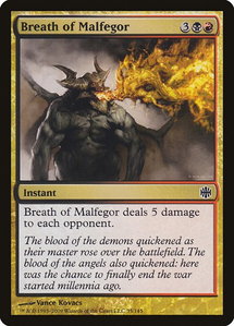 Breath of Malfegor - Alara Reborn (ARB) #35 - Common Magic: The Gathering Trading Card