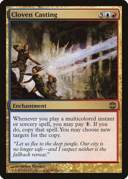 Cloven Casting - Alara Reborn Magic: The Gathering trading card