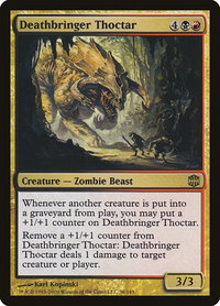 Deathbringer Thoctar - Alara Reborn (ARB) #36 - Rare Magic: The Gathering Trading Card