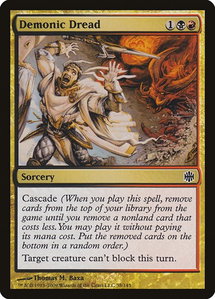Demonic Dread - Alara Reborn (ARB) #38 - Common Magic: The Gathering Trading Card