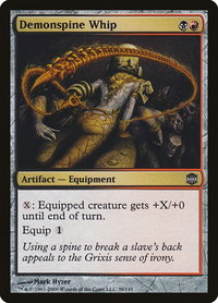 Demonspine Whip - Alara Reborn (ARB) #39 - Uncommon Magic: The Gathering Trading Card