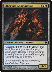 Etherium Abomination - Alara Reborn (ARB) #20 - Common Magic: The Gathering Trading Card