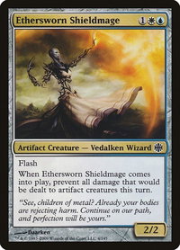 Ethersworn Shieldmage - Alara Reborn (ARB) #4 - Common Magic: The Gathering Trading Card
