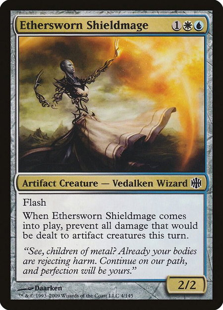 Ethersworn Shieldmage - Alara Reborn Magic: The Gathering trading card