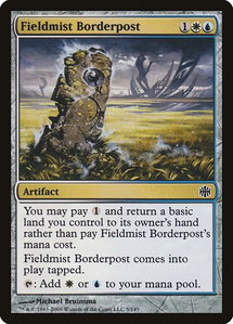 Fieldmist Borderpost - Alara Reborn (ARB) #5 - Common Magic: The Gathering Trading Card