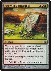 Firewild Borderpost - Alara Reborn (ARB) #54 - Common Magic: The Gathering Trading Card