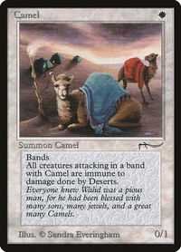 Camel - Arabian Nights (ARN) #null - Common Magic: The Gathering Trading Card