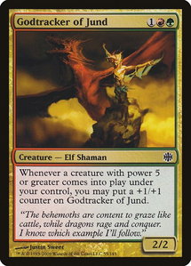 Godtracker of Jund - Alara Reborn (ARB) #55 - Common Magic: The Gathering Trading Card