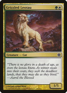 Grizzled Leotau - Alara Reborn (ARB) #69 - Common Magic: The Gathering Trading Card