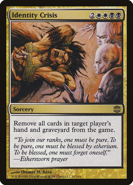Identity Crisis - Alara Reborn Magic: The Gathering trading card