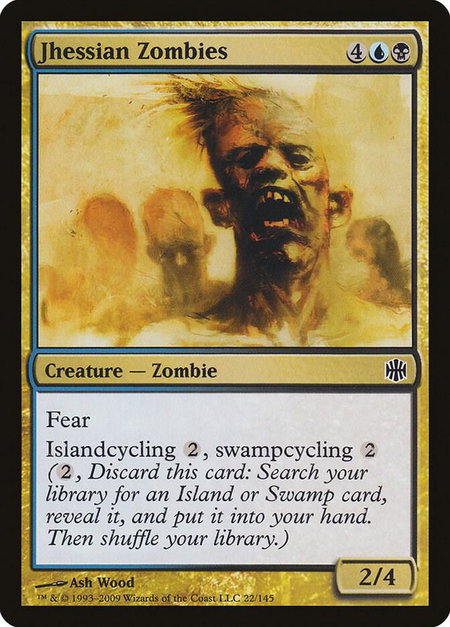 Jhessian Zombies - Alara Reborn Magic: The Gathering trading card