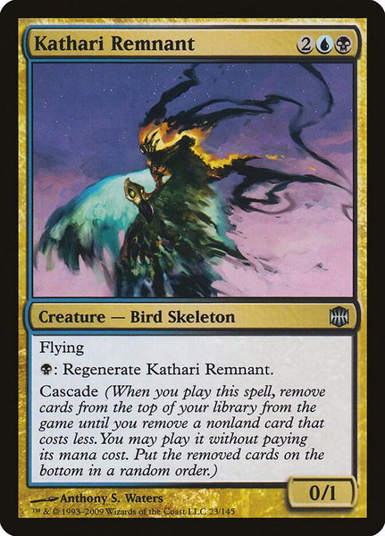 Kathari Remnant trading card from Alara Reborn Kathari Remnant - Alara Reborn Magic: The Gathering trading card