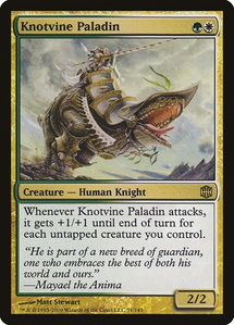 Knotvine Paladin - Alara Reborn (ARB) #71 - Rare Magic: The Gathering Trading Card
