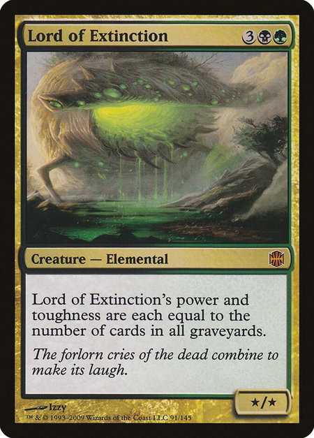 Lord of Extinction - Alara Reborn Magic: The Gathering trading card