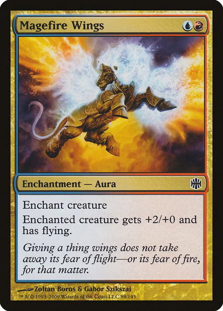 Magefire Wings - Alara Reborn Magic: The Gathering trading card