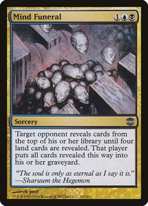 Mind Funeral - Alara Reborn (ARB) #26 - Uncommon Magic: The Gathering Trading Card