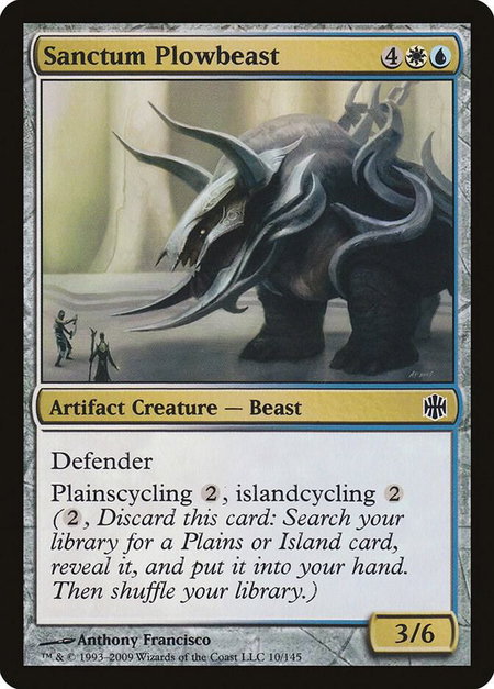 Sanctum Plowbeast - Alara Reborn Magic: The Gathering trading card