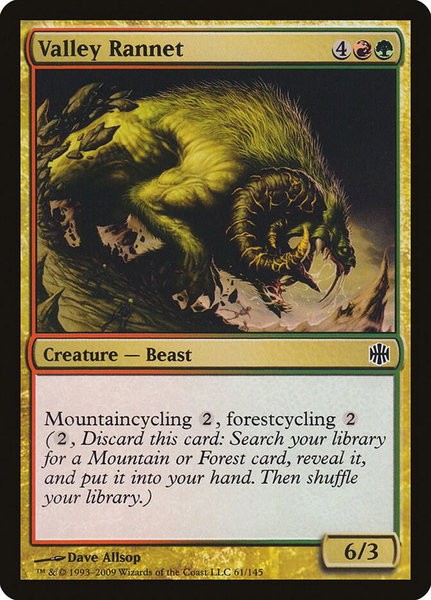 Valley Rannet - Alara Reborn Magic: The Gathering trading card
