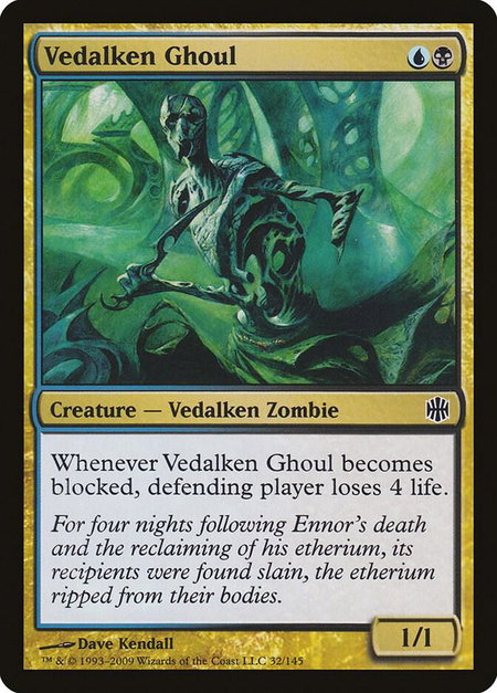 Vedalken Ghoul - Alara Reborn Magic: The Gathering trading card