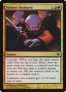 Violent Outburst - Alara Reborn (ARB) #63 - Common Magic: The Gathering Trading Card