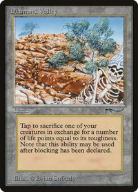 Diamond Valley - Arabian Nights (ARN) #null - Uncommon Magic: The Gathering Trading Card