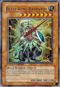 Beast King Barbaros - Shonen Jump Magazine Promos (SJMP) #JUMP-EN032 - Ultra Rare YuGiOh Trading Card
