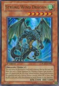 Strong Wind Dragon - Raging Battle YuGiOh trading card