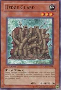 Hedge Guard - Raging Battle (RGBT) #RGBT-EN008 - Common / Short Print YuGiOh Trading Card